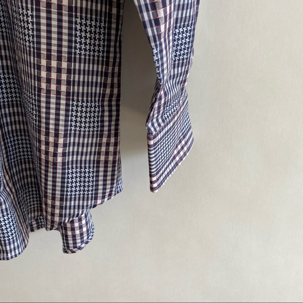 Peter Millar Plaid Button Down Size Medium - image 2